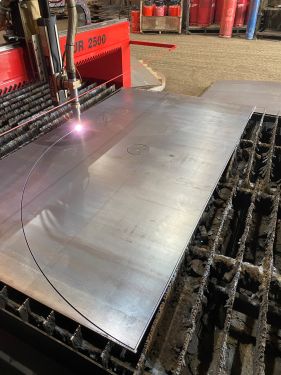 Click Here To Enlarge This Photo Of Plasma Cuts For A Crazy Golf Course