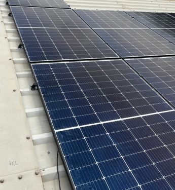 Click Here To Enlarge This Photo Of Going Green With Solar Panels