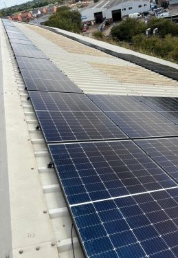 Click Here To Enlarge This Photo Of Going Green With Solar Panels