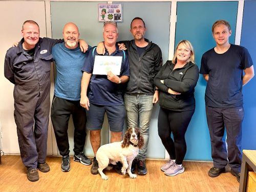 Click Here To Enlarge This Photo Of Engineering Delivery Driver Retires
