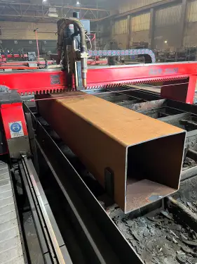 Click Here To Enlarge This Photo Of Plasma Cutting Machine Adapted