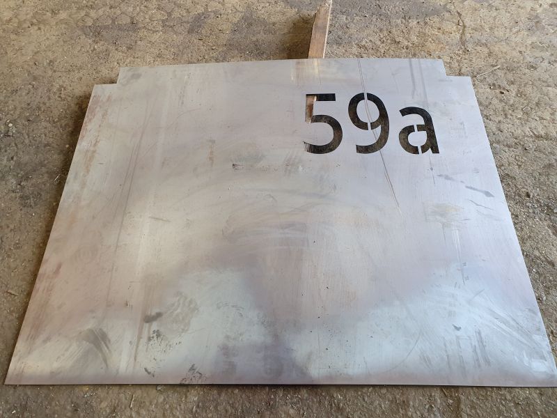 Sign we cut for someones address Sign we cut for someones address: Swipe To View More Images